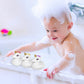 Baby Bath Toys,Cute Unicorn Bath Toys for Toddlers,Squirt Bathtub Toys for Boys Girls,Rubber Floating Shower Toys Gifts 4pcs Set