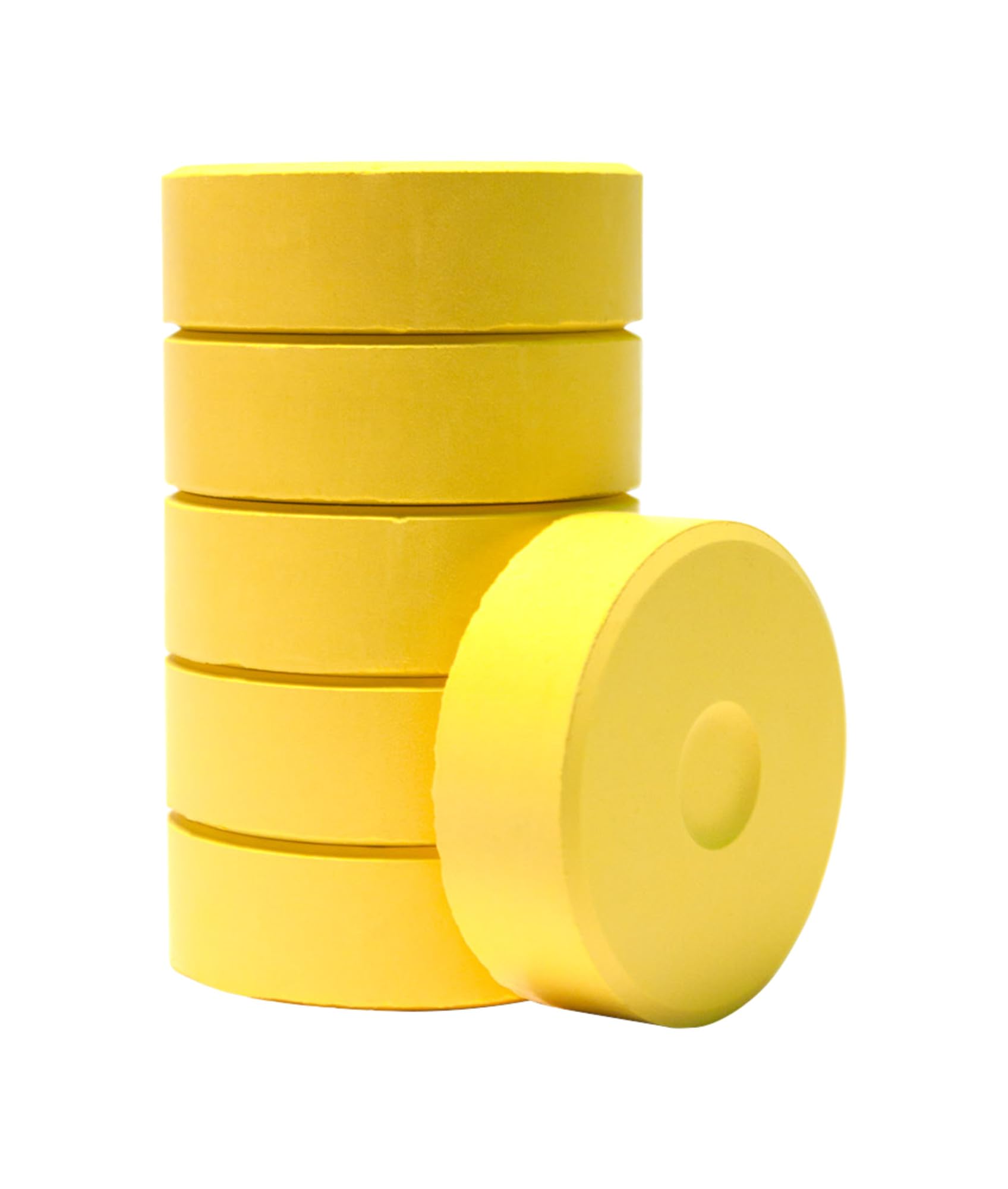 Jack Richeson Large Tempera Cakes, Brilliant Yellow, Pack of 6