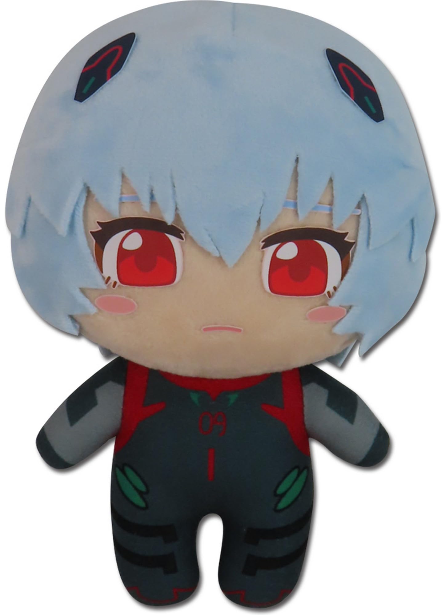 Great Eastern Entertainment Evangelion New Movie - Rei Ayanami Black Plug Suit Plush 7" H