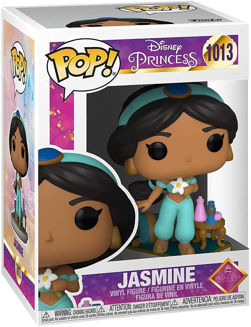 POP Disney: Ultimate Princess - Jasmine, Multicolor, 3.75 inches