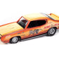1969 Pontiac GTO Orange & Cream Fade w/Graphics Arnie The Farmer Beswick Racing Champions Mint 2023 Release 1 Limited Edition 2500 Pieces Worldwide