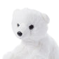 The Petting Zoo Polar Bear Stuffed Animal Plushie, Gifts for Kids, Wild Onez Babiez Zoo Animals, Polar Bear Plush Toy 6 inches