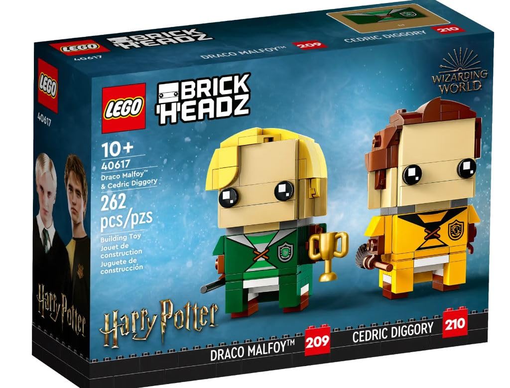 LEGO Brickheadz 40617 - Draco Malfoy™ & Cedric Diggory