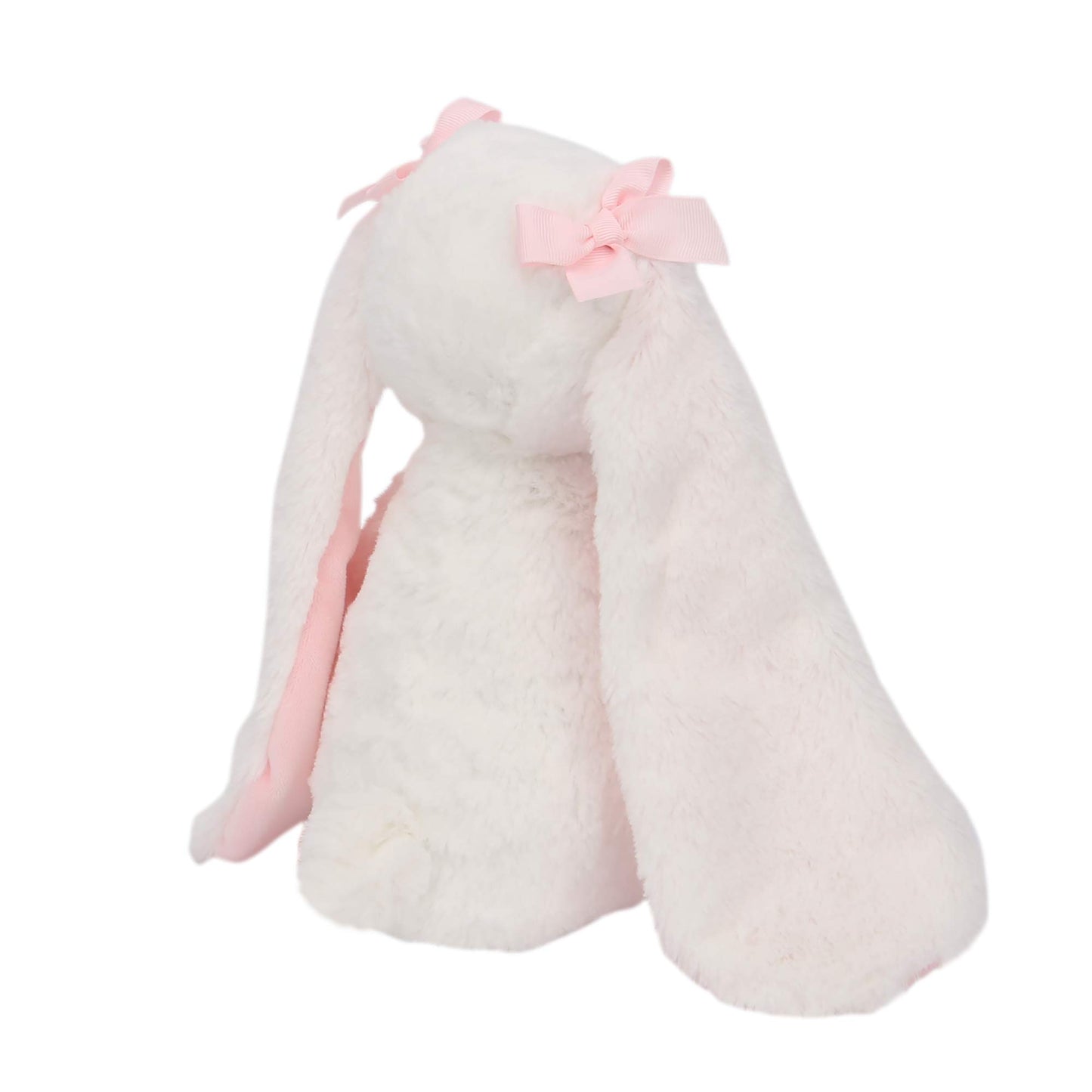 Bedtime Originals Blossom Plush Bunny Stuffed Animal Toy Plushie- Snowflake