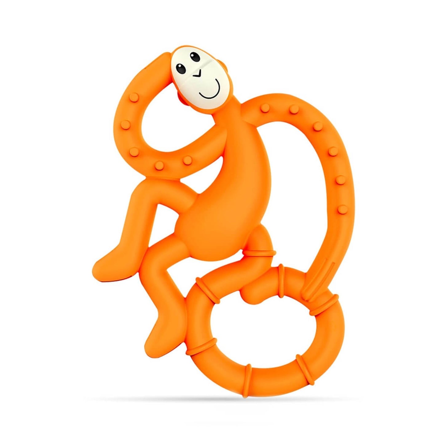 Matchstick Monkey Silicone Mini Teether & Gel Applicator - Silicone Baby Teether, Easy-to-Grip, BPA-Free, Supports Self-Soothing & Early Brushing, 3