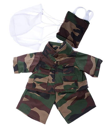 Special Forces Outfit Teddy Bear Clothes Fits Most 14" - 18" Build-A-Bear and Make Your Own Stuffed Animals