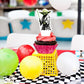25 Pcs Cake Topper and Cupcake Toppers Set Birthday Party Supplies for Star of Wars Themed Birthday Decorations