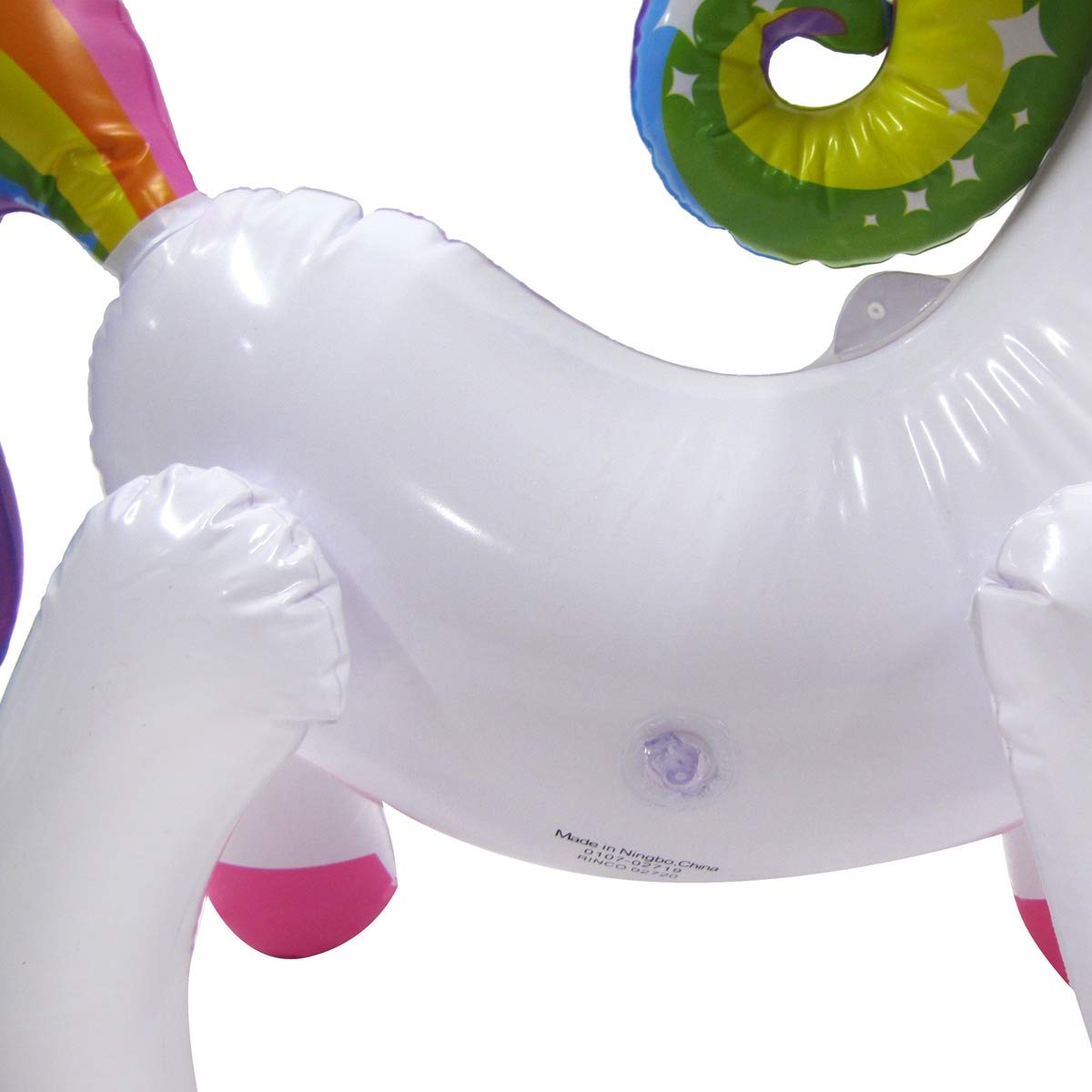 Rainbow Unicorn Inflatable Swimming Pool Water Float Kid Adult Blow Up Party Toy Pet Animal Floaties
