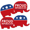 Big Dot of Happiness Republican Election - Elephant Decorations DIY Political Party Essentials - Set of 20