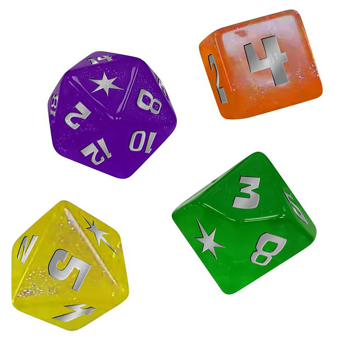 Renegade Game Studios My Little Pony RPG Dice Set - Polyhedral Dice for Tabletop Roleplaying