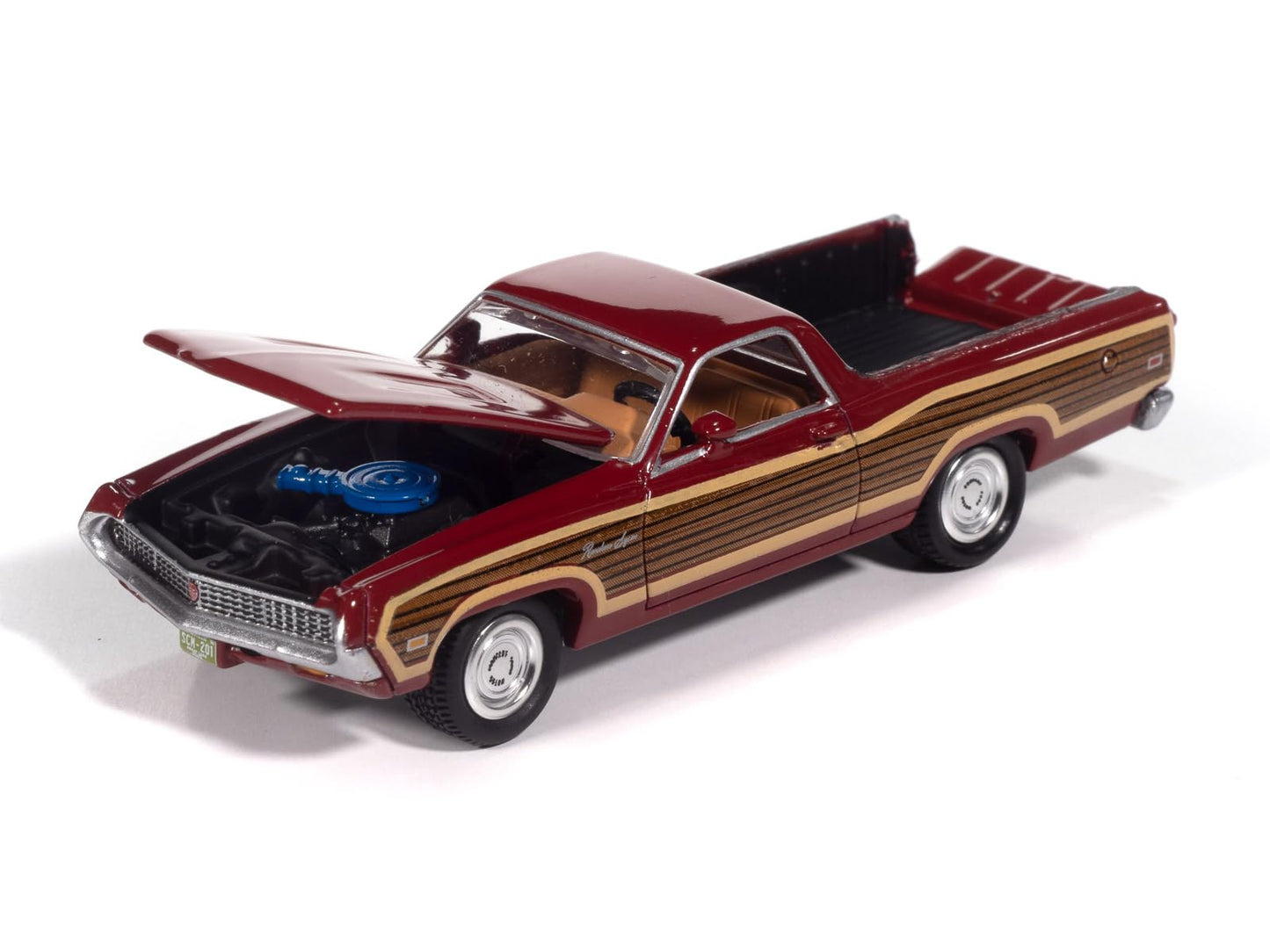 Johnny Lightning 1970 Ford Ranchero Squire (Auto World Store Exclusive) 1:64 Diecast