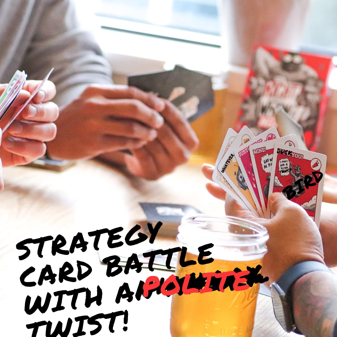 NSFW- A Light Strategy Card Game Where Players Battle for The Last Word (2-5 Players) - Ages 18 and up