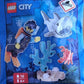 LEGO City: Diver Minifigure with Reef and Shark (Ages 6+)