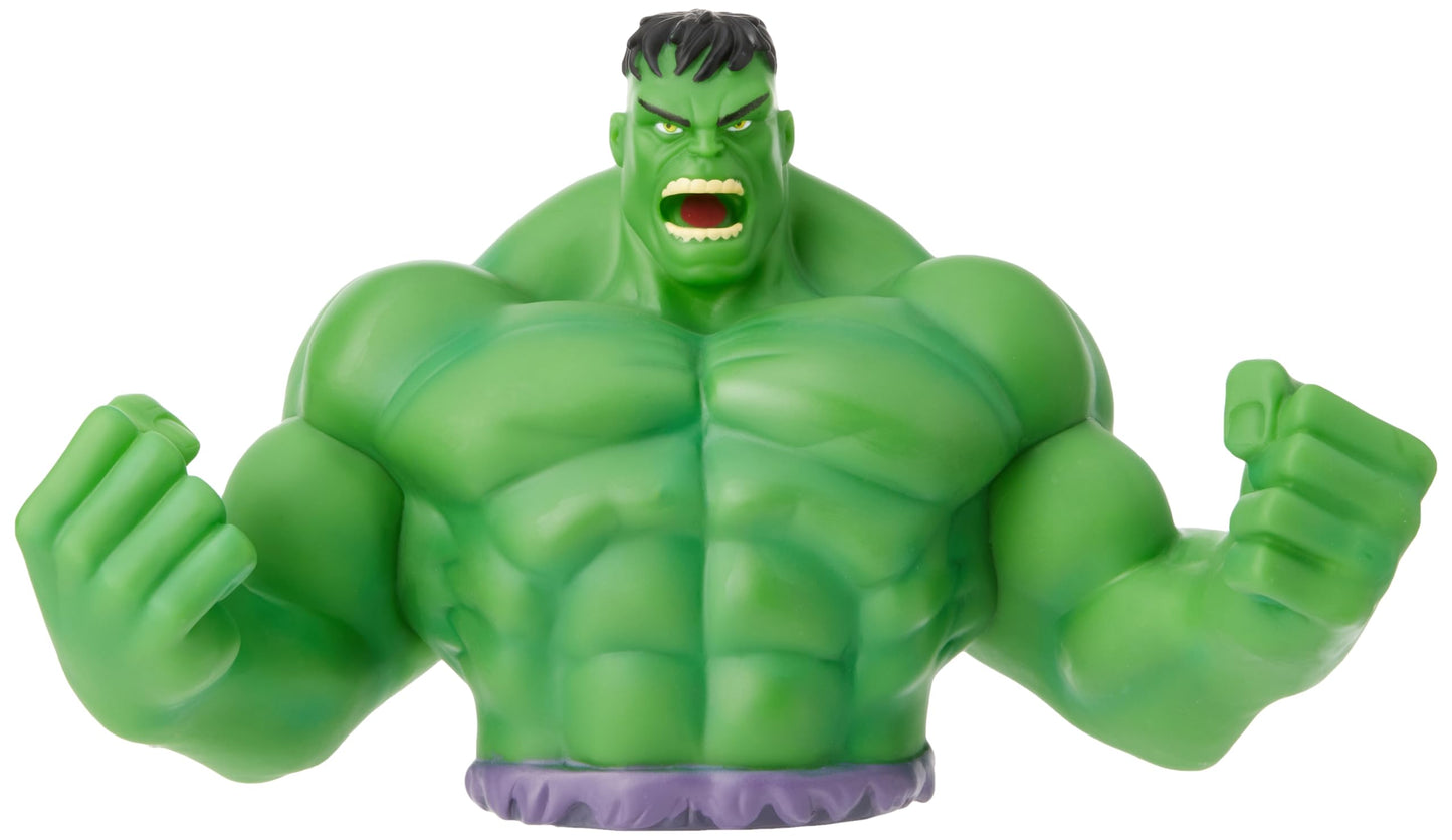 Marvel Hulk Bust Bank Green PVC Coin Bank Collectible