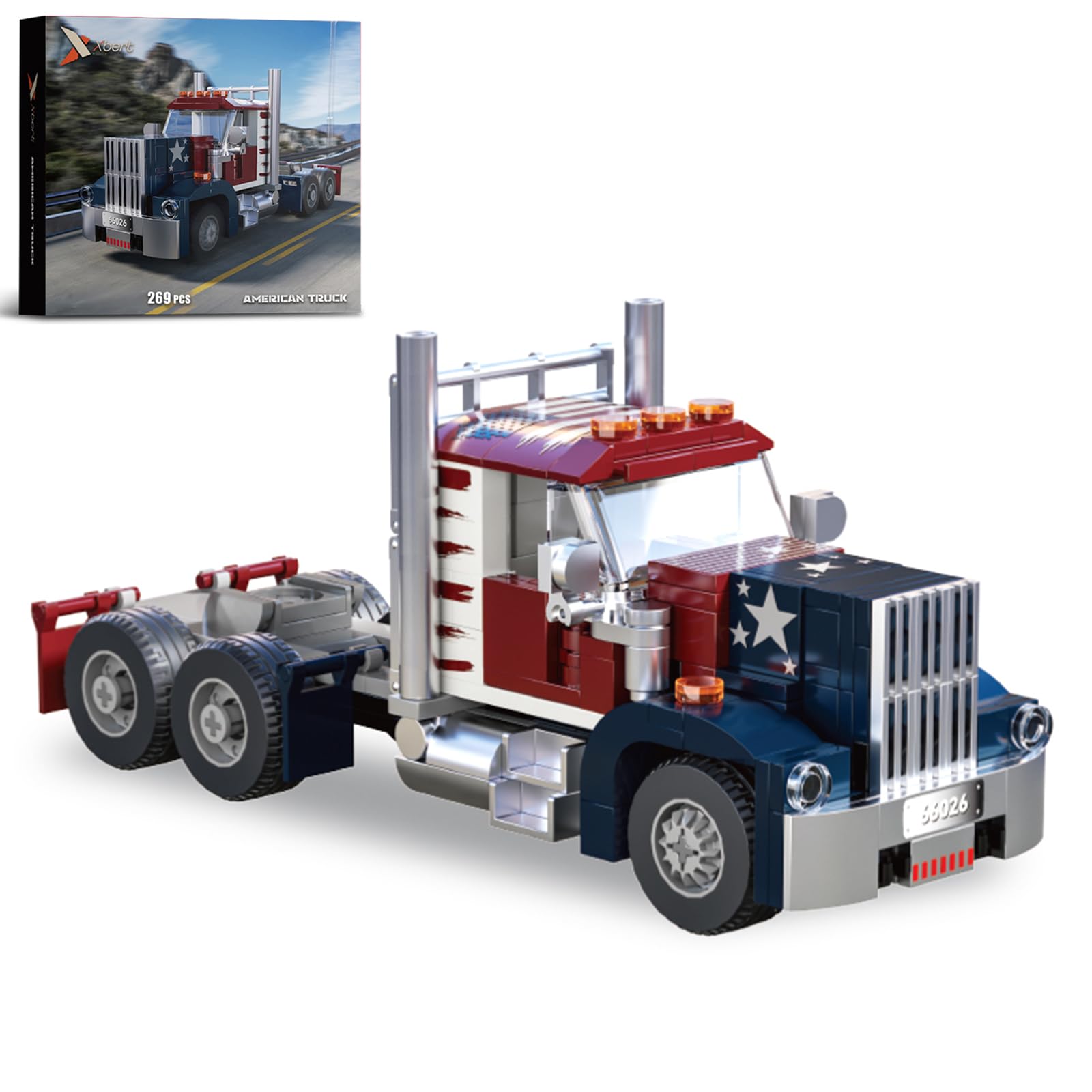 APENGBAOL Semi Truck Building Sets?City Tow Truck Toy Building Block Set for Adults and Boys?268PCS?