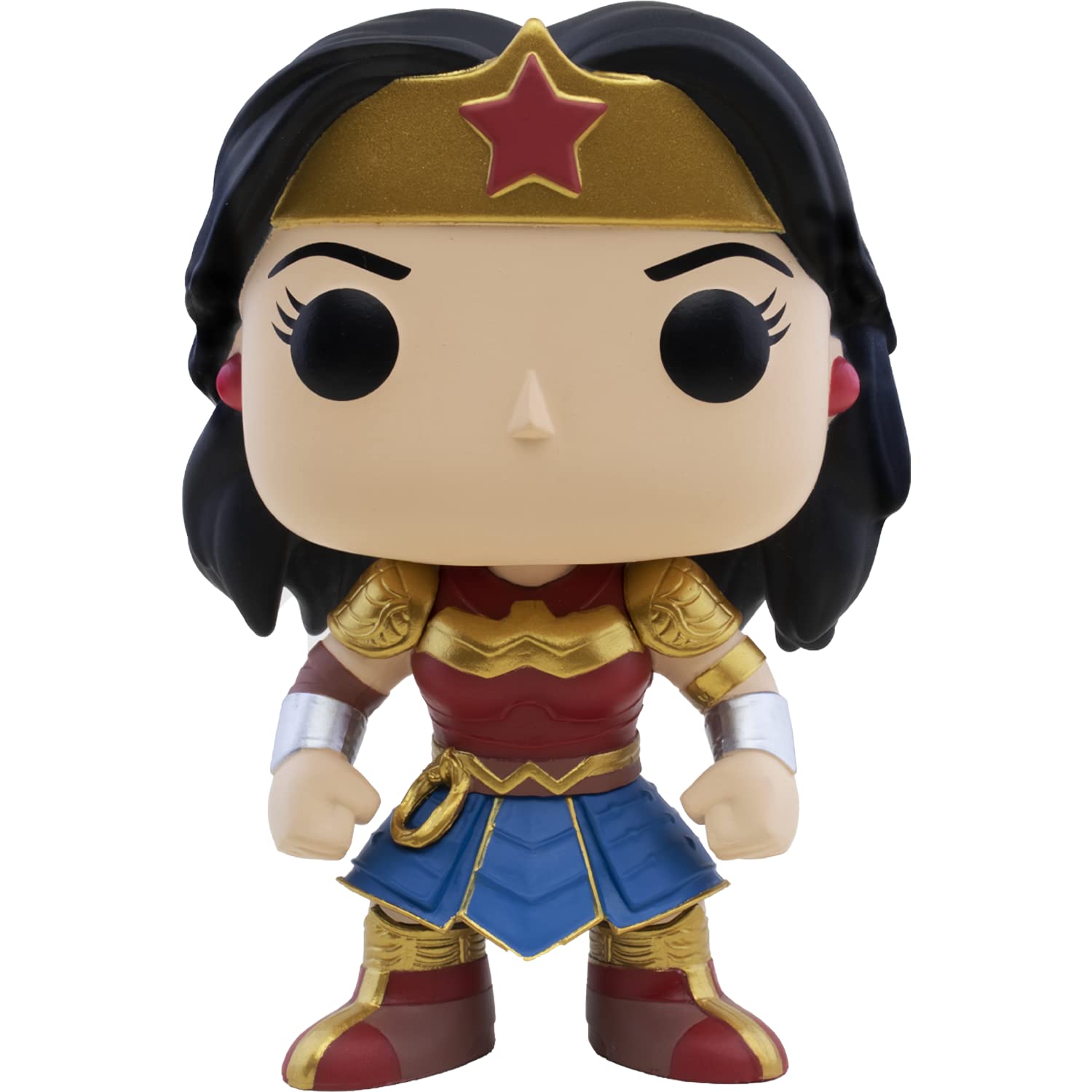 Funko Wonder W o m a n : P o p ! Heroes Vinyl Figurine Bundle with 1 Compatible 'ToysDiva' Graphic Protector (378-52434 - B)