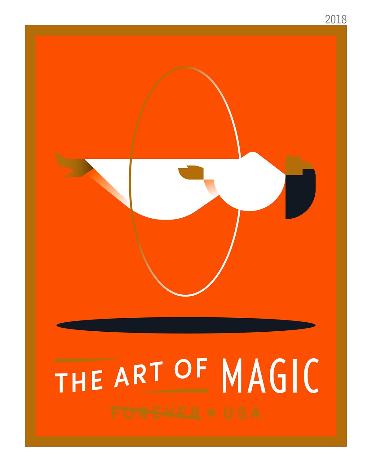 The Art of Magic (Sheet of 20) First-Class Mail Forever Postage Stamps 2018 Scott #5305
