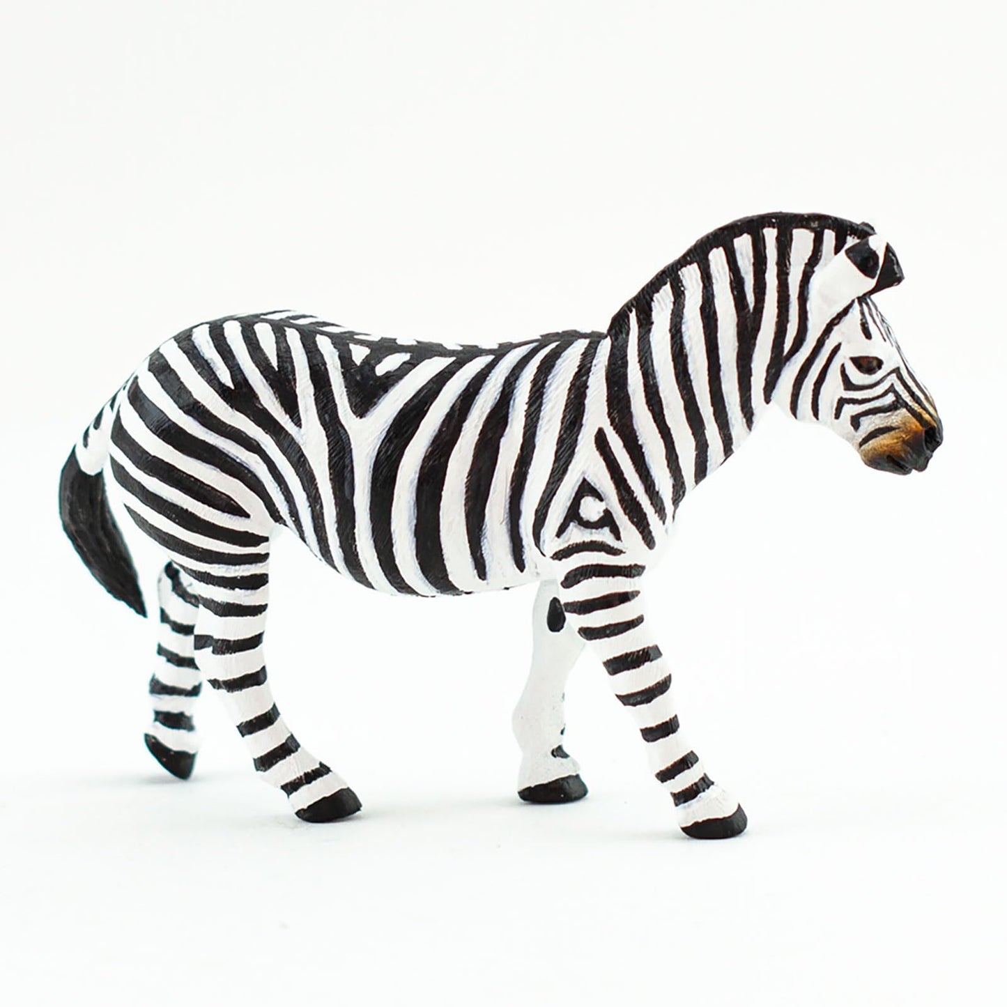 Safari Ltd. Plains Zebra Figurine - Realistic 5" Model Figure - Educational Toy for Boys, Girls and Kids Ages 1+