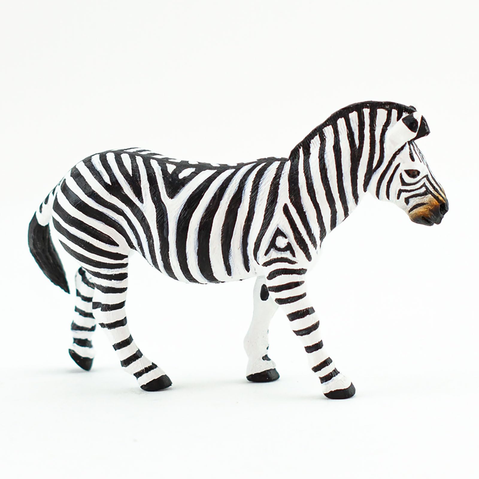 Safari Ltd. Plains Zebra Figurine - Realistic 5" Model Figure - Educational Toy for Boys, Girls and Kids Ages 1+
