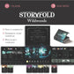 Storyfold: Wildwoods - Solo Narrative Adventure Board Game | 1 Player Board Game | Immersive Storybook Gameplay, Unique River Card Mechanic, Learn as