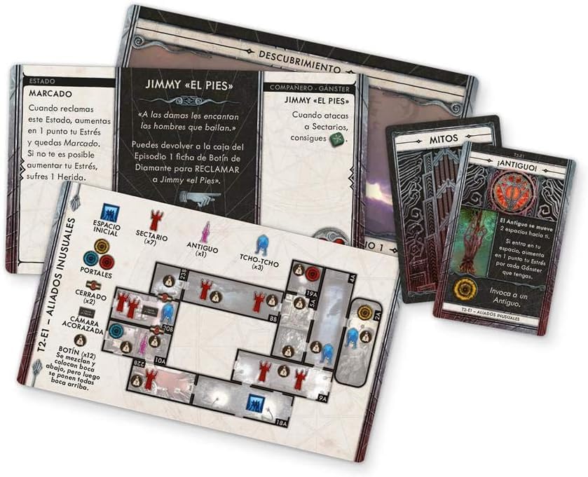 CMON Cthulu: Death May Die Season 2 Board Game Expansion - New Horrors & Heroes! Cooperative Mystery Game for Kids & Adults, Ages 14+, 1-5 Players