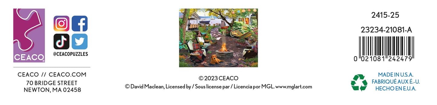 Ceaco - Marian's Garden - 500 Piece Jigsaw Puzzle for Adults