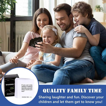 Family Conversation Cards for Kids and Parents Conversation Starters Fun