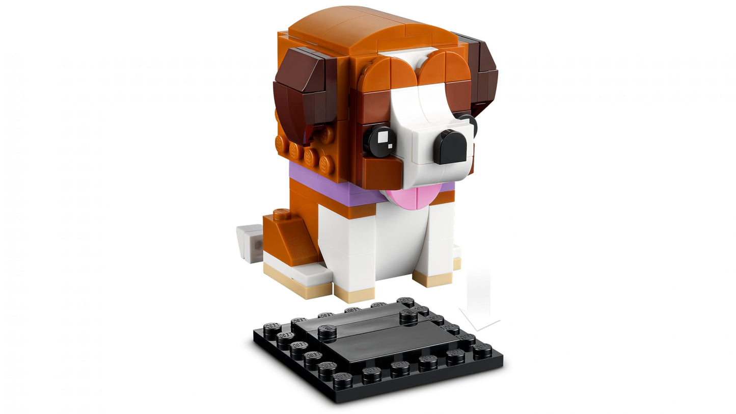 Lego BrickHeadz Saint Bernard Dog and Puppy Set 40543