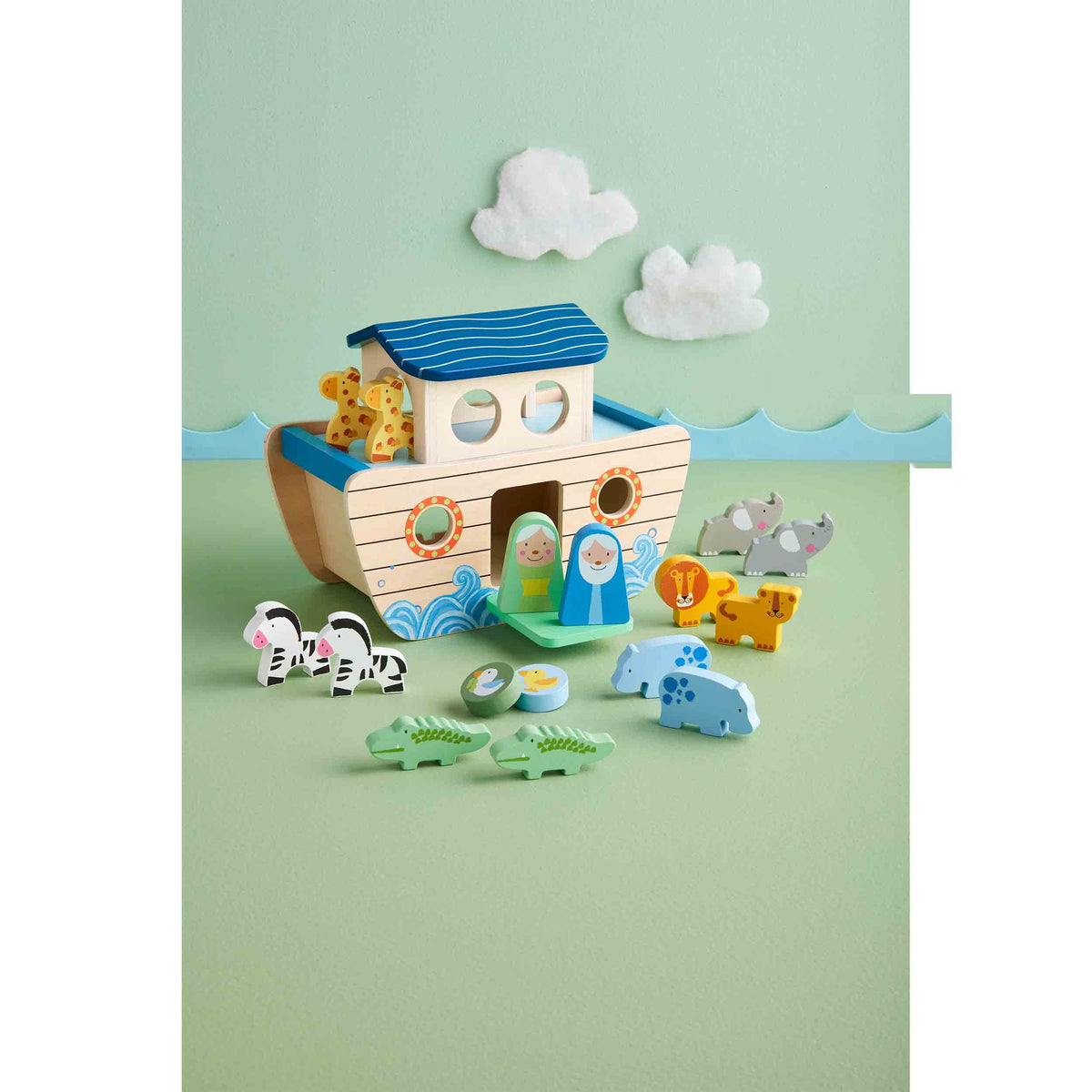 Mud Pie Noah's Ark Shape Sorter Set