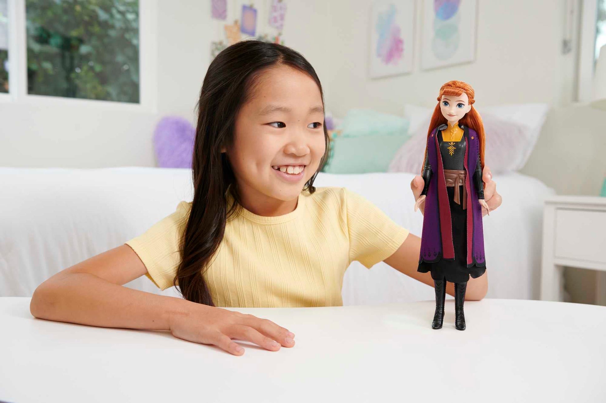Mattel Disney Frozen Anna Fashion Doll in Frozen 2 Look