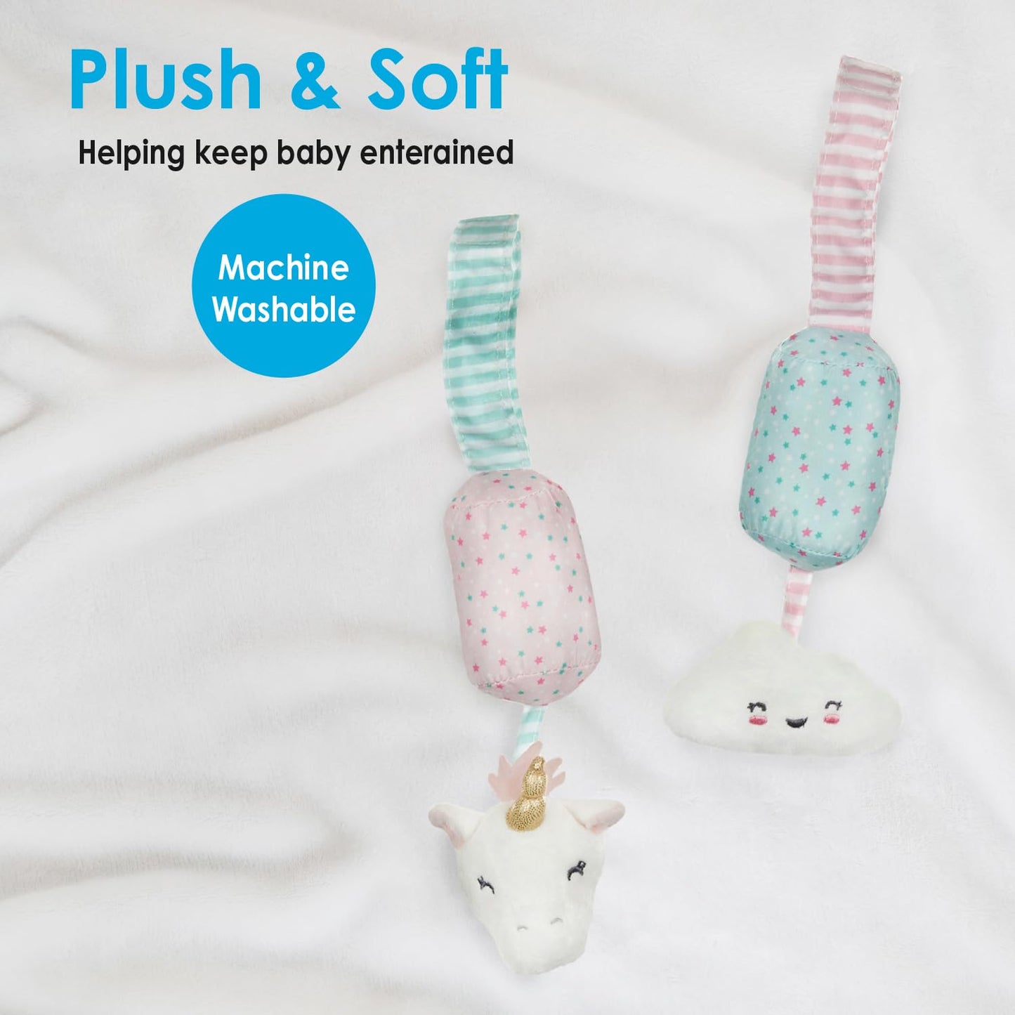 Carter's Cloud & Unicorn Chime Set for Babies