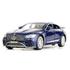 WAKAKAC 1/32 Diecast Car AMG GT63 Model Car Pull Back with Sound and Light Toy Car for Boys Girls Adult Gift(Blue)