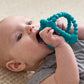 Itzy Ritzy Teething Ball - Flexible Teether Ball Soothes Sore Gums & Features Easy-to-Grip Design - Made of BPA-Free Silicone - Designed for Ages 3