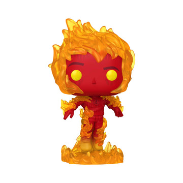 Funko Pop! Marvel: The Fantastic Four: First Steps - Human Torch - Fantastic Four (2025) - Collectable Vinyl Figure - Gift Idea - Official Merchandise