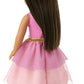 American Girl WellieWishers 14.5-inch Ashlyn Doll with Pink Leotard, Glitter Skirt, Headband, and Boots, For Ages 4+
