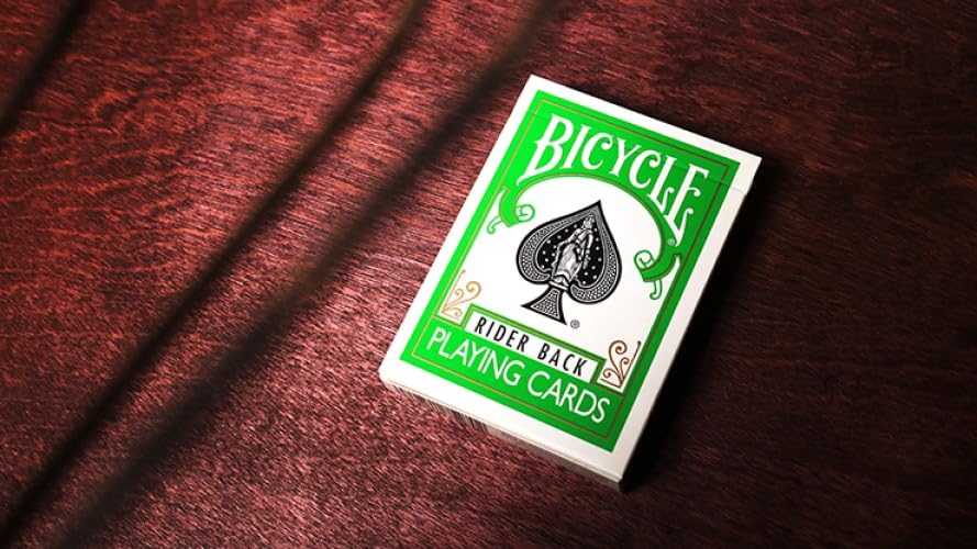 Bicycle Green Rider Back Playing Card Deck Poker Size