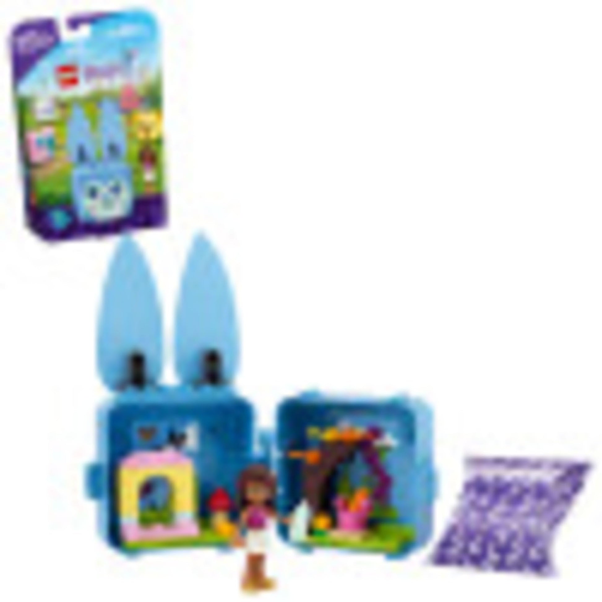 LEGO Friends Andrea’s Bunny Cube 41666 Building Kit; Rabbit Toy for Kids with an Andrea Mini-Doll Toy; Bunny Toy Makes a Creative Gift for Kids Who