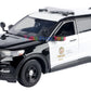 Motormax 2022 Ford Explorer Police Interceptor Utility LAPD Los Angeles Police Department 1/24 Diecast Model 76994 by All Star Toys