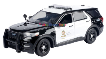 Motormax 2022 Ford Explorer Police Interceptor Utility LAPD Los Angeles Police Department 1/24 Diecast Model 76994 by All Star Toys