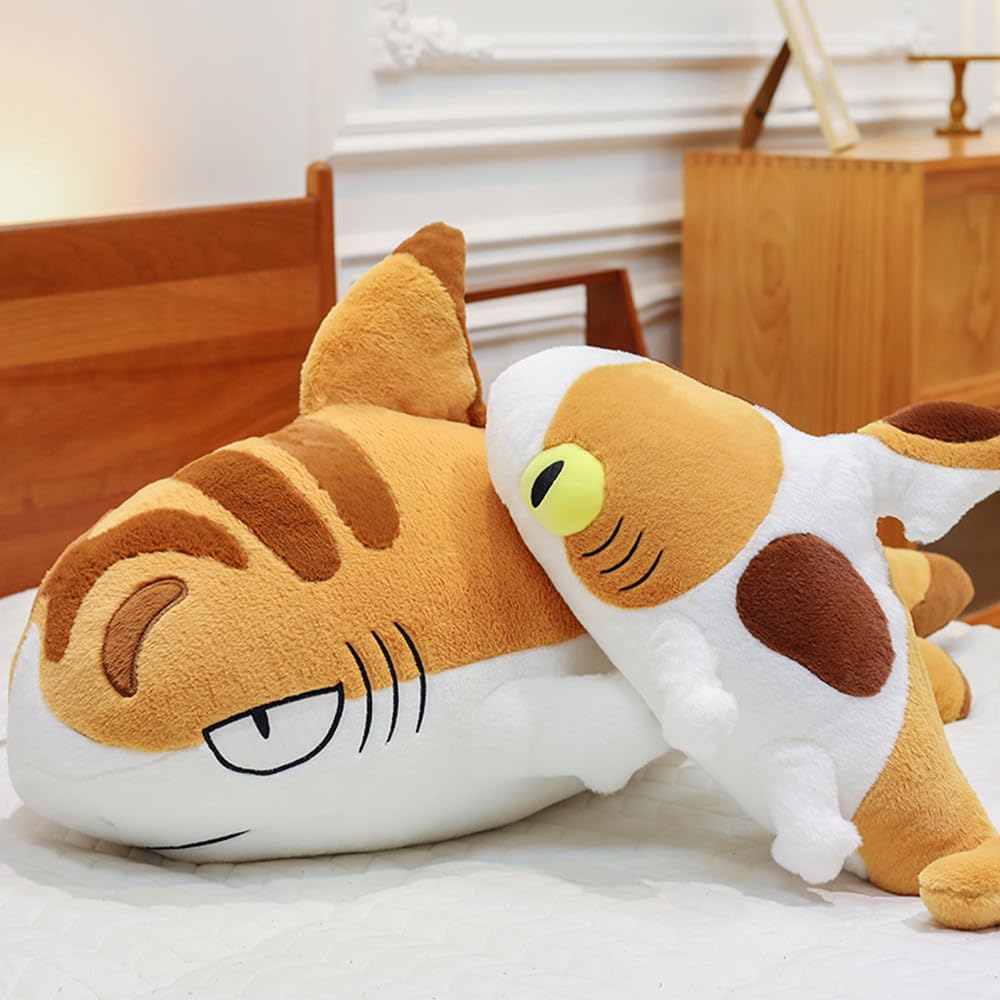 TONGMAN 27.5inch - Shark Stuffed Animal Toy Shark Plush Soft Shark Cushion Pillow Perfect Stress Relief Shark Plush Pillows,Chubby Stuffed Shark Toy