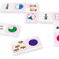 Junior Learning JL485 Fraction Dominoes, Multi 7.8 H x 4.7 L x 1.5 W