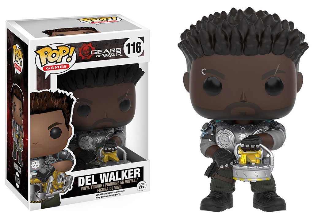 Funko POP Games: Gears of War - Del (Armored) Action Figure