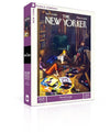 New York Puzzle Company - New Yorker Record Lounge - 500 Piece Jigsaw Puzzle for Adults by Arthur Getz