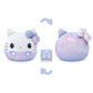 TeeTurtle Hello Kitty 50th Anniversary Reversible 4" Plushie - Purple - Officially Licensed Sanrio - Soft Special Edition Stuffed Animal