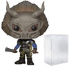 Funko Pop! Marvel: Black Panther - Masked Erik Killmonger Limited Edition Chase Variant Vinyl Figure (Includes Compatible Pop Box Protector Case)