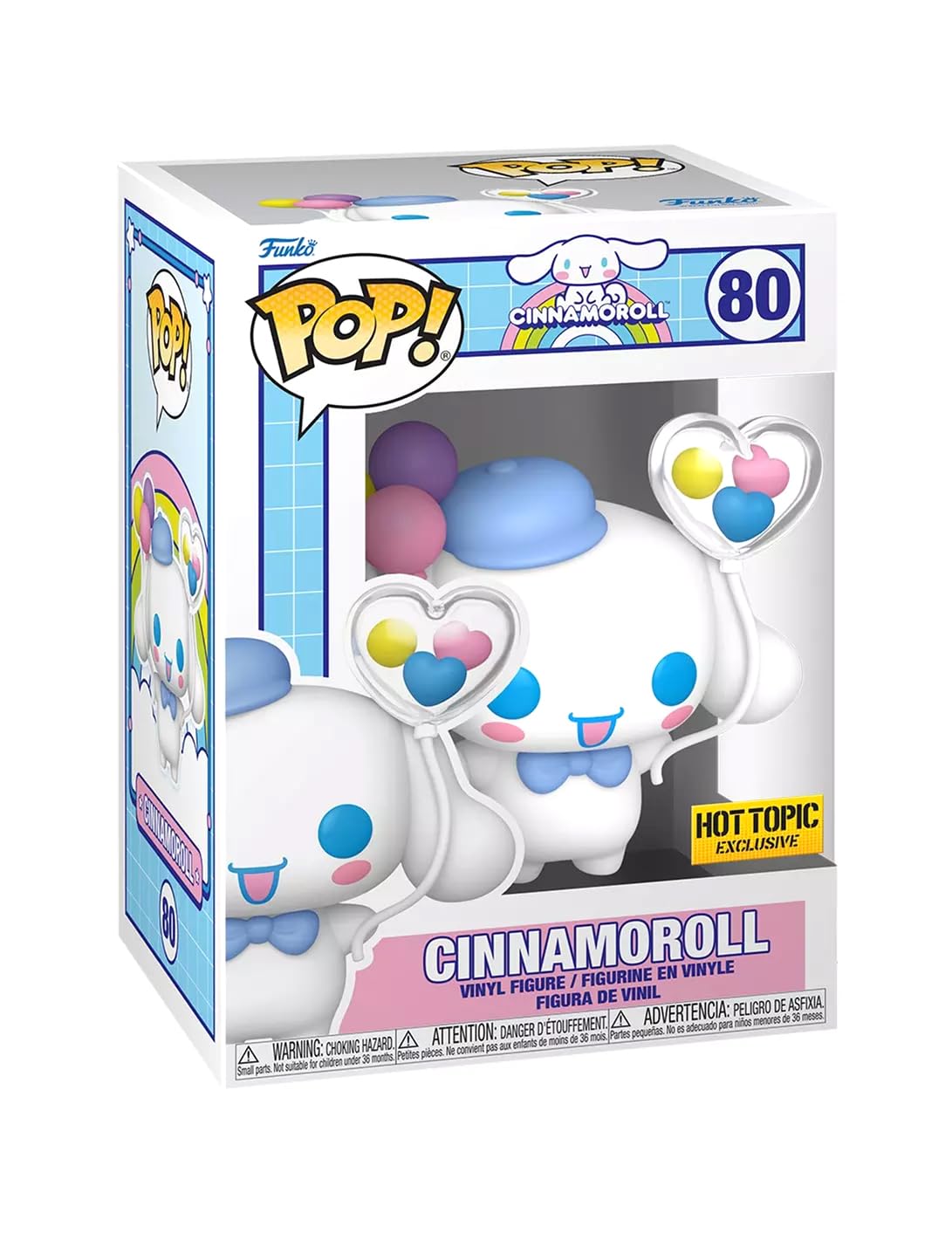 Funko Sanrio Pop! Cinnamoroll with Balloons Vinyl Figure Exclusive