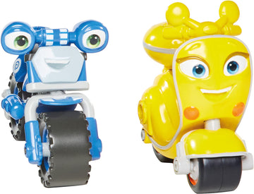 Ricky Zoom Loop & Scootio Motorcycle Toys (Set of 2), Multi