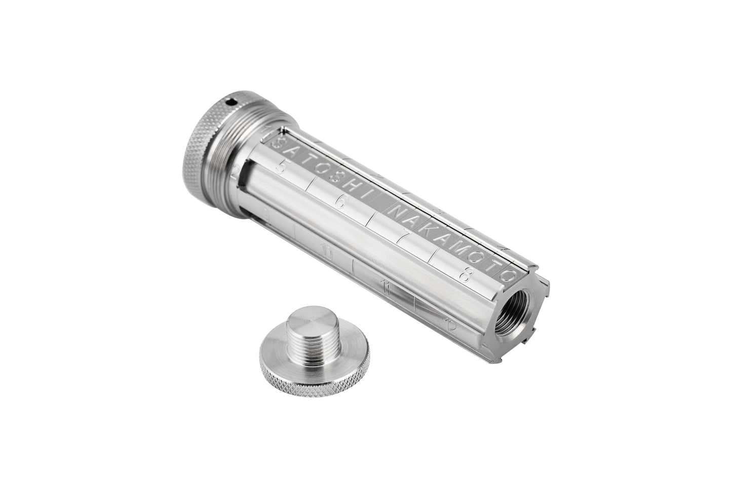 COINSURE Crypto Seed Phrase Storage, 24 Words Seed Backup for Bitcoin Ethereum Crypto Wallet, 304 Stainless Steel Capsule, BIP39 Compatible