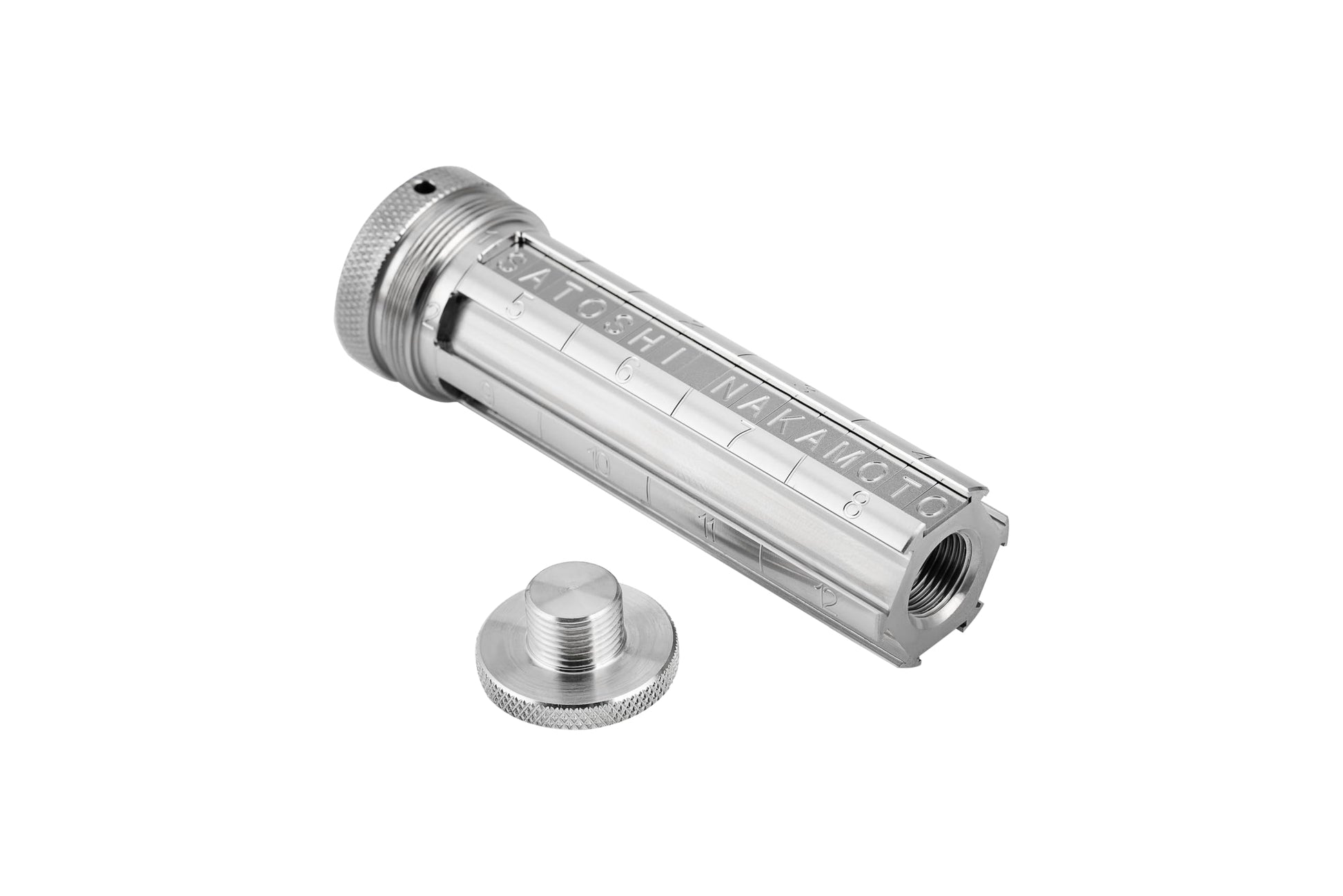 COINSURE Crypto Seed Phrase Storage, 24 Words Seed Backup for Bitcoin Ethereum Crypto Wallet, 304 Stainless Steel Capsule, BIP39 Compatible