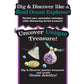ArtSkills Epic Lab Dig Kit, Ocean Discovery STEM Treasure Hunting Science Kit Arts & Crafts Activity, 30 Assorted Treasures, Tools Included